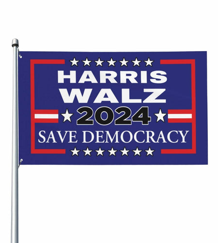 Walz 2024 Kamala Harris Flag 3x5 Ft President Indoor Outdoor Yard Decor