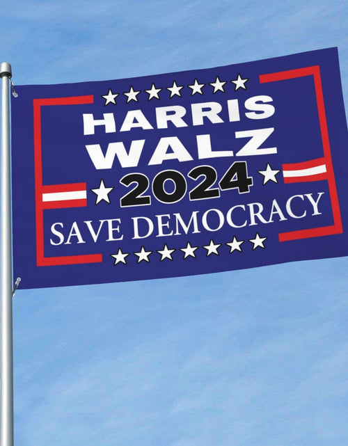 Load image into Gallery viewer, Walz 2024 Kamala Harris Flag 3x5 Ft President Indoor Outdoor Yard Decor
