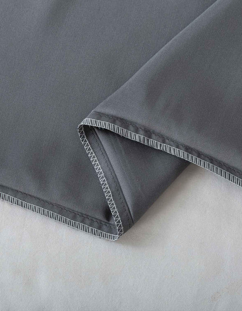 Load image into Gallery viewer, Moccabebe 2 Pc King Size Pillowcases 20x36 Grey Cooling Bamboo Rayon Soft
