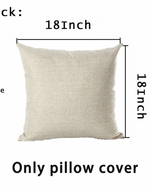 Load image into Gallery viewer, Hopyeer 18x18 AF-Ball Vintage Football Pillow Cover Cotton Linen Throw
