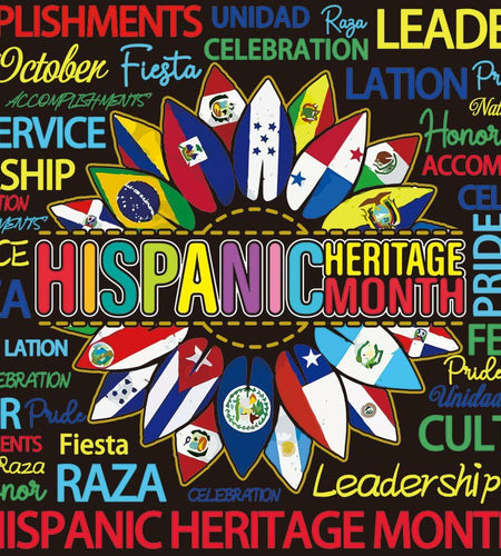 Hispanic Heritage Month Backdrop 7x5FT Classroom Photography Background