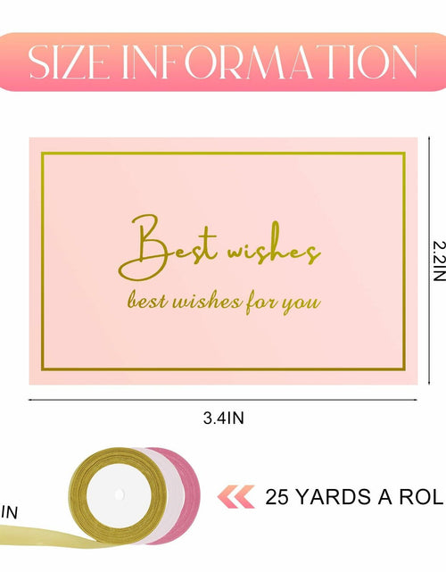 Load image into Gallery viewer, LOTMER 30 Sheets Flower Wrapping Paper, 3 Colors with 3 Ribbons &amp; 30 Cards
