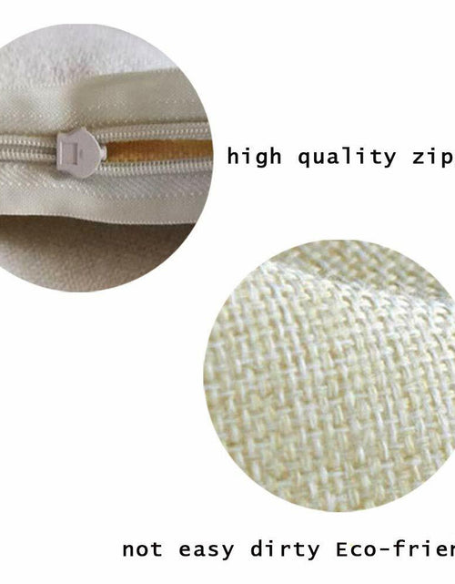 Load image into Gallery viewer, Hopyeer 18x18 AF-Ball Vintage Football Pillow Cover Cotton Linen Throw
