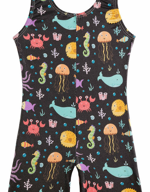 Load image into Gallery viewer, DANSHOW Girls Gymnastics Leotard Shiny Biketard XS Size
