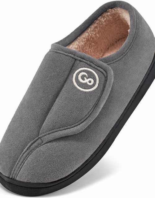 Load image into Gallery viewer, HARENCE Women's Slippers Memory Foam Fur Lined Warm Indoor Size 42/43
