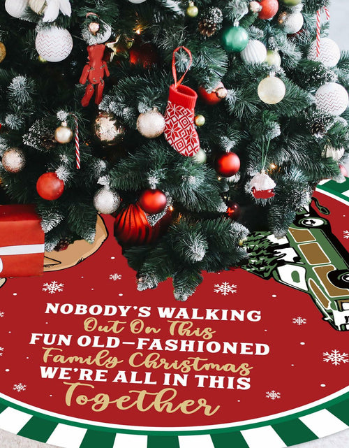 Load image into Gallery viewer, Christmas Vacation Griswold Family 48" Tree Skirt Xmas Decor Gift
