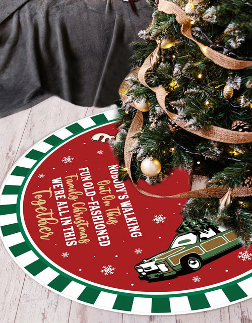Load image into Gallery viewer, Christmas Vacation Griswold Family 48" Tree Skirt Xmas Decor Gift
