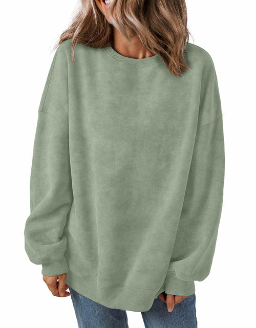Load image into Gallery viewer, Trendy Queen Womens Oversized Sweatshirt Hoodie Brown Size M
