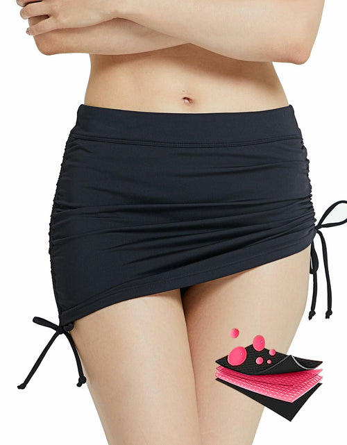 Load image into Gallery viewer, insgym AS1 Alpha Black Bikini Bottoms Ruched Drawstring Size XL
