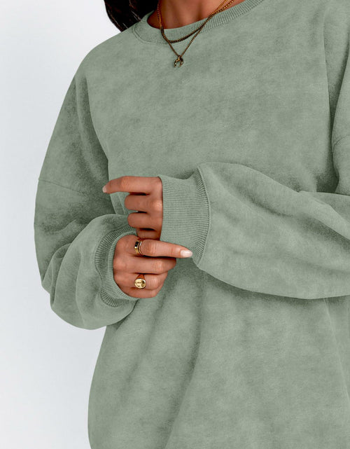 Load image into Gallery viewer, Trendy Queen Womens Oversized Sweatshirt Hoodie Brown Size M
