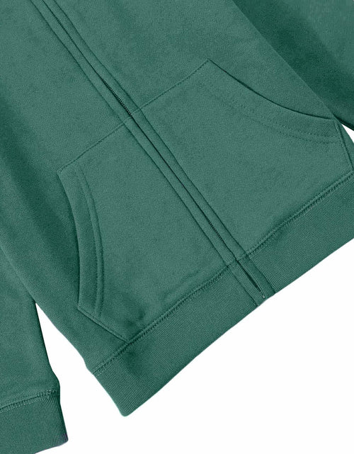 Load image into Gallery viewer, Bienzoe Girls Full Zip Hoodie Pink Soft Fleece School Uniform Size 16
