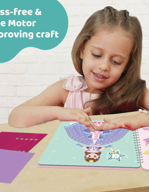 Load image into Gallery viewer, jackinthebox Sensory Craft Activity Kit Touch &amp; Stick Textures No Mess
