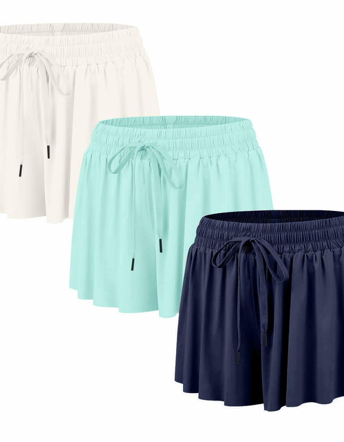 Load image into Gallery viewer, Girls 2-in-1 Athletic Shorts Pink Toddler Running Pocket Flow Size XS
