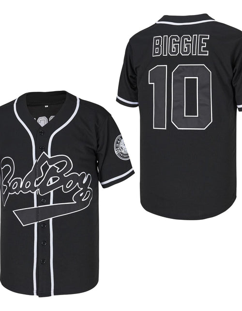 Load image into Gallery viewer, ACAIL Biggie Bad Boy Movie Baseball Jersey Stitched Black Size M
