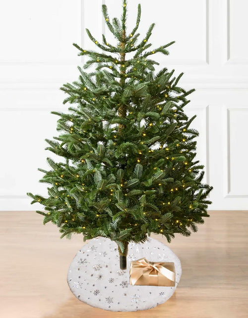 Load image into Gallery viewer, 4pcs 15" Christmas Tree Skirt Set Mini Holiday Decoration
