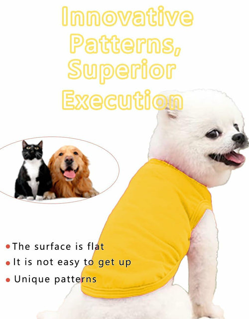Load image into Gallery viewer, Cotton Dog Shirt Small Size Soft Breathable Sleeveless Vest for Small Dogs
