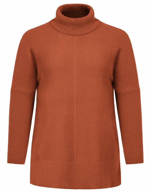 Load image into Gallery viewer, Hanna Nikole Women's Pullover Sweater Chunky Knit Loose Fit Size 18 Orange
