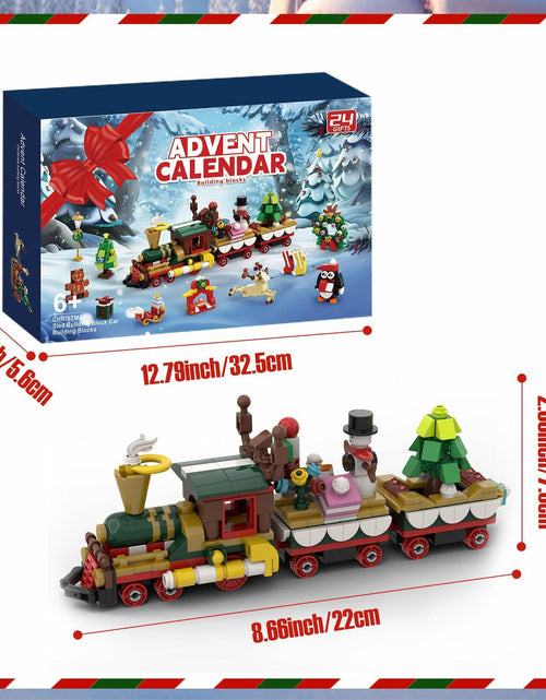 Load image into Gallery viewer, Christmas 2024 Blind Box Blocks 24-Day Countdown Calendar Kids 8-12
