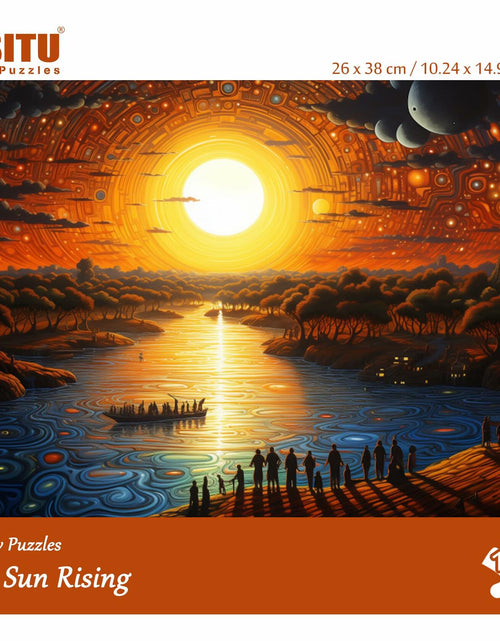 Load image into Gallery viewer, MISITU 1000pcs Jigsaw Puzzle The Sun Rising Challenging 10.24x14.96in
