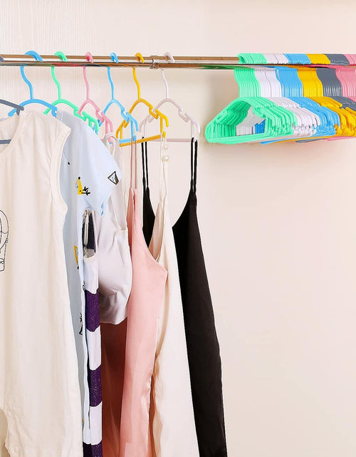 Load image into Gallery viewer, VIIBASE Baby Nursery Closet Hangers Ultra-Thin Plastic White 20 Pack
