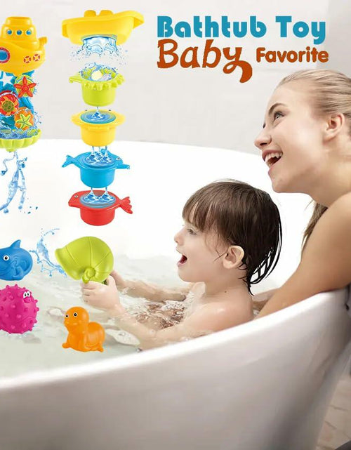 Load image into Gallery viewer, Cosaway Baby Bath Toys Ocean Animal Sprinkler Beach Pool Set 6-12 Months
