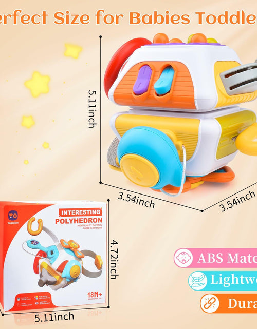 Load image into Gallery viewer, Montessori Busy Cube Sensory Toddler Toy Educational Activity Age 2-4
