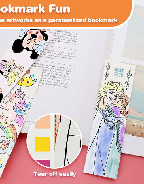 Load image into Gallery viewer, Paint with Water Mermaid Coloring Book Kit Travel Toy Mess Free for Kids
