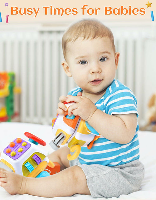 Load image into Gallery viewer, Montessori Busy Cube Sensory Toddler Toy Educational Activity Age 2-4
