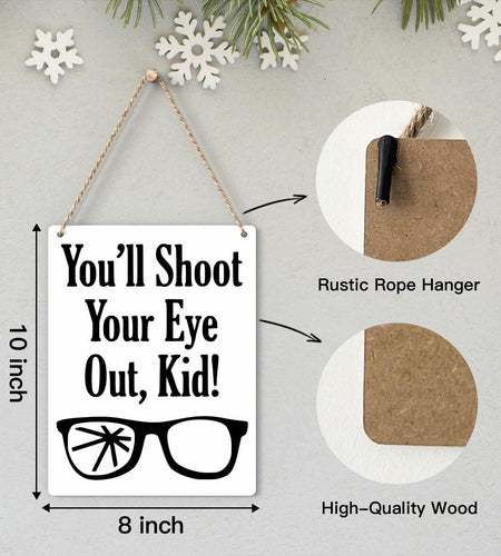 Christmas Vacation Metal Wall Decor Sign 8x10 Inches Holiday Movie Poster