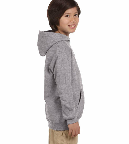 Champion Youth Pullover Hoodie Light Steel Size Small