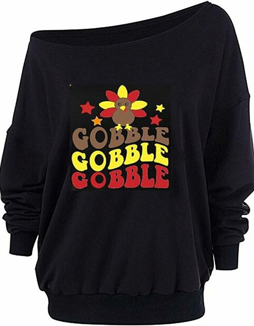 Load image into Gallery viewer, Roshop Women's BCTU Off Shoulder Baggy Long Sleeve Sweatshirt Size 3XL
