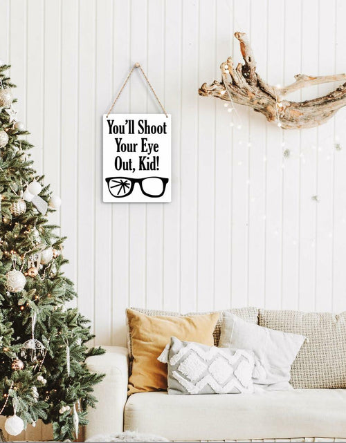 Load image into Gallery viewer, Christmas Vacation Metal Wall Decor Sign 8x10 Inches Holiday Movie Poster
