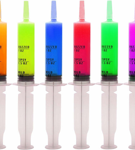 JOYIN 25-Pack 60ml Plastic Syringes with Easy-Grip Caps Reusable Tubes