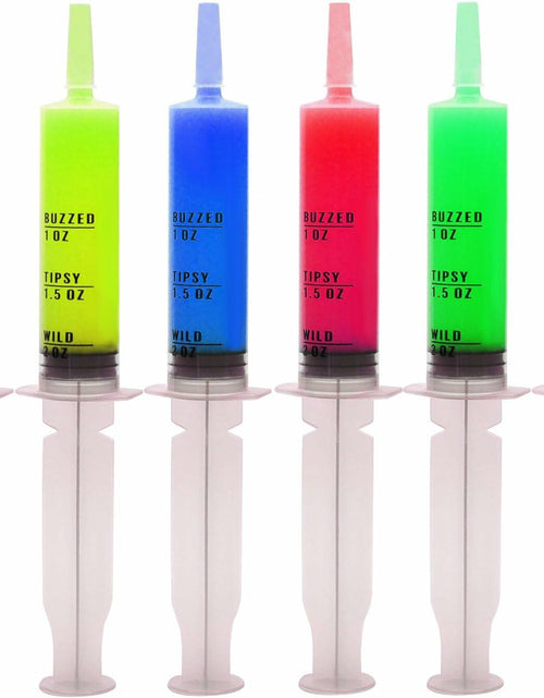 Load image into Gallery viewer, JOYIN 25-Pack 60ml Plastic Syringes with Easy-Grip Caps Reusable Tubes
