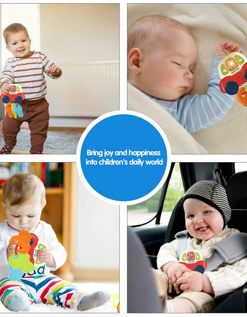 Load image into Gallery viewer, Baby Teething Toys Montessori Sensory Car Key Teether Music Light 0-18M
