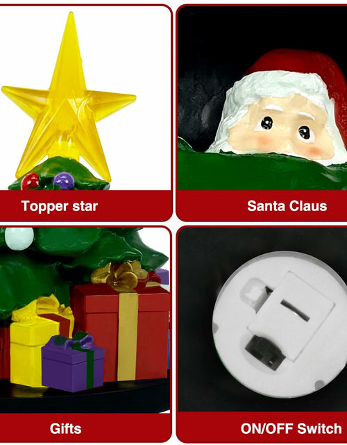 Load image into Gallery viewer, EVOLUX Mini Christmas Tree 2FT with Lights Ornaments Star Tabletop Decor
