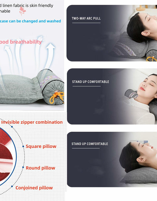 Load image into Gallery viewer, APSWUDR Cervical Traction Pillow ZT2-01 Green 17x13in 1P
