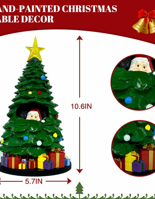 Load image into Gallery viewer, EVOLUX Mini Christmas Tree 2FT with Lights Ornaments Star Tabletop Decor
