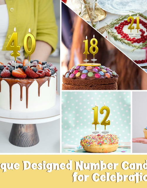 Load image into Gallery viewer, wusiyork Number 3 Birthday Candle Style A Single Unit Cake Decoration
