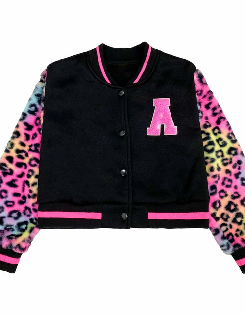 Load image into Gallery viewer, GMMDOMKID Kids Varsity Jacket Boys Girls Classic Baseball Coat - Size 8
