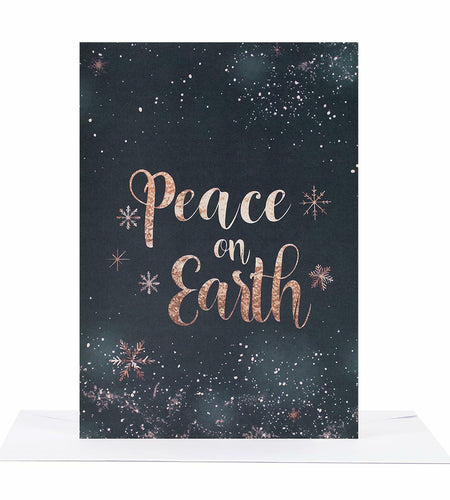 Christmas Cards 6x8in Watercolor Art with Envelopes & Stickers 1 PCS