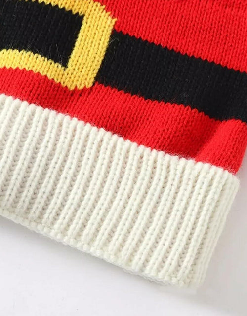 Load image into Gallery viewer, INOGIH Christmas Santa Hat Knitted Beanie Pom Pom Winter Cap Unisex - Size M
