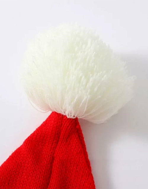 Load image into Gallery viewer, INOGIH Christmas Santa Hat Knitted Beanie Pom Pom Winter Cap Unisex - Size M
