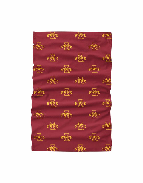 Load image into Gallery viewer, FOCO Iowa State Cyclones NCAA Mini Print Logo Gaiter Scarf Large Size L
