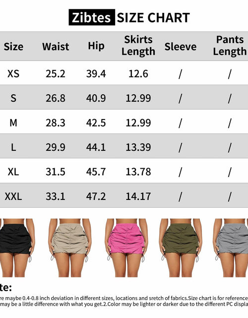 Load image into Gallery viewer, Womens Y2K Cargo Mini Skirt Elastic Waist Ruched Side Pockets Size S
