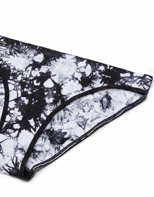 Load image into Gallery viewer, Happy Nation Girls Cool &amp; Comfy Seamless Bikini Underwear Black Tie Dye Size L
