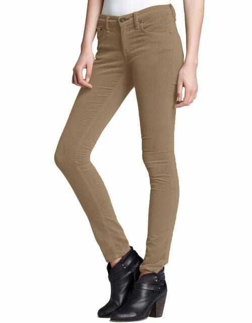 Load image into Gallery viewer, Hybrid &amp; Company Corduroy Skinny Pants Camel Size 11
