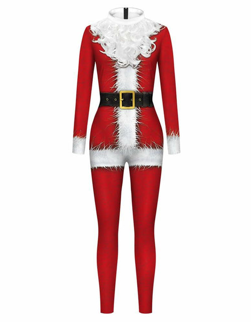 Load image into Gallery viewer, VSAEJO Halloween Clown Costume Jumpsuit Mask Set Adults Size L
