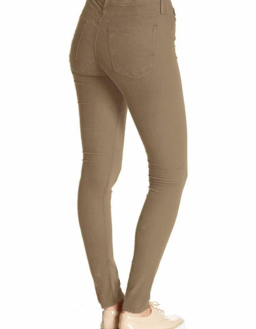 Load image into Gallery viewer, Hybrid &amp; Company Corduroy Skinny Pants Camel Size 11
