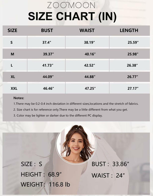 Load image into Gallery viewer, ZOOMOON Womens Summer Tank Top Sleeveless Casual White Size XL
